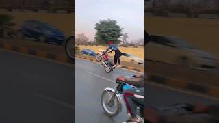 One Wheeling Honda 125 [upl. by Amabelle]