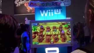 Gamescom 2014 Nintendo Booth [upl. by Dnomso261]