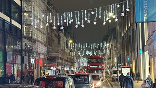 London LIVE Oxford Street Christmas Lights 2024 [upl. by Sheila]