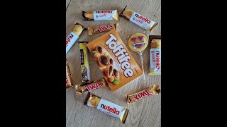 Some Lots Choclate ASMR 38 Unpacking Melk Choclate Bar Nutella Bready Toffifee Chupa Chups Melody💞 [upl. by Merna]