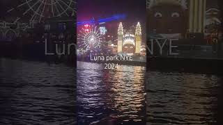 Passing Luna Park on NYE 2024 lunapark nye cruise nightview foryoupage foryou [upl. by Relyks]