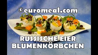 Rusische Eier quotBlumenkörbchenquotl [upl. by Yeliab]