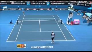 Roger Federer best forehand angle ever‏ [upl. by Stesha]