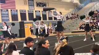 Kaylee’s high school cheer performance  November 2 2024 [upl. by Polish]