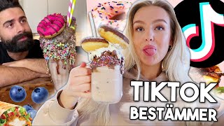 TIKTOK FORYOU bestämmer min mat i 24h igen [upl. by Morena]