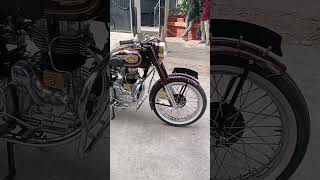 1960 Vintage modified full process video in channel😍royalenfield vintage shahoo youtubeshorts [upl. by Crissie]