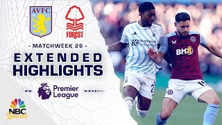 Aston Villa v Nottingham Forest  PREMIER LEAGUE HIGHLIGHTS  2242024  NBC Sports [upl. by Yahsal577]