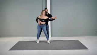 Bachata CHOREOGRAPHY INTERMEDIATE Level mit PAAR 💃🏽 Choreografie von Bachatas als Paar [upl. by Ulric]