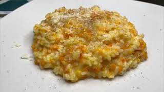 RISOTTO ALLE CAROTE  Ricetta facile e Gusto delicato  SUPER CREMOSO [upl. by Yleen]