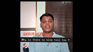 Two wheeler ka toll tax kyu nhi lagta  knowledgeable tolltax tataelxsi [upl. by Hamo259]