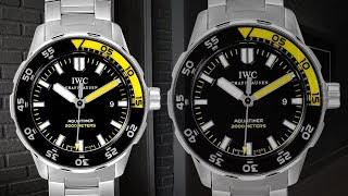 IWC Aquatimer 2000 Automatic Steel Mens Watch IW356801  SwissWatchExpo [upl. by Aleet]