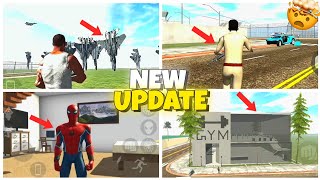 FIGHTER JET  NEW GYM  NEW SECRET 🤫 FEATURES  IN INDIAN BIKE DRIVING 3D GAME 😍 [upl. by Esaele438]