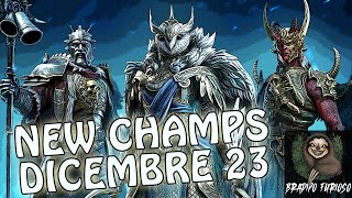 Nuovi Campioni di Dicembre 2023 Spirito natalizio  Raid Shadow Legends [upl. by Nnylsor]