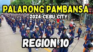 NMRAA Northern Mindanao Region Delegation  Palarong Pambansa 2024 Opening Ceremony palaro2024 [upl. by Abbot308]