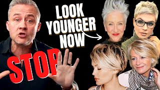 Short Hair Hairstyles for Women Over 50  AGEDEFYING LOOKS youthful antiaging shorthair [upl. by Alathia504]