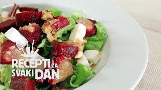 Salata od cikle  video recept [upl. by Htenaj937]