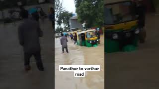 bangalore bangalorerains panathur varthuru bkboyvijay [upl. by Trinetta375]