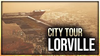 Star Citizen  Lorville  Points of Interest  City Tour [upl. by Berglund]