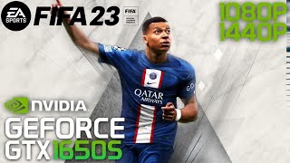 Fifa 23  GTX 1650 Super  Quick Performance Test [upl. by Lamrouex]