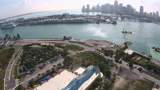 Miami Childrens Museum solar installation flyover [upl. by Favianus]