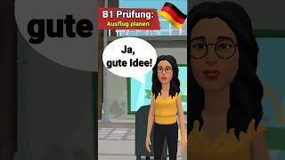 B1 mündliche Prüfung Deutsch  Gemeinsam etwas planenDialog sprechen B1 [upl. by Isidoro]