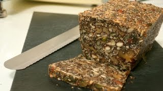 Nordic Nut Bread  Paleo Bread  Stone Age Bread [upl. by Letnoj330]