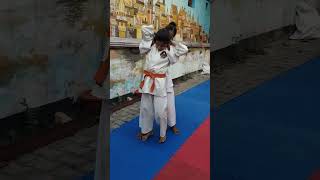 best girl self defence trick viral viralshortviralvideoviralshorts ytshorts karate taekwondo [upl. by Ayita]