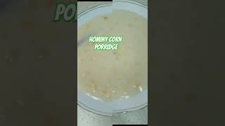 Hominy Corn Porridge 🇯🇲 shortvideo shorts cooking food breakfast hominy porridge jamaican [upl. by Edivad]