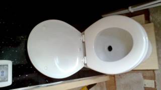 Jabsco macerator toilet [upl. by Jimmy]