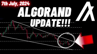 Algorand ALGO Crypto Coin Update  7th July 2024 [upl. by Nyram]