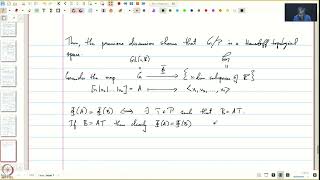 Lecture 34  Part 3 Grassmannian [upl. by Hafler]