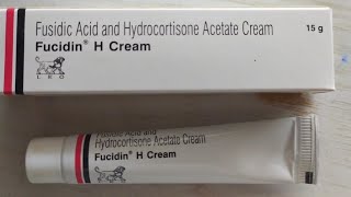 Fucidin H Cream Uses  Fusidic Acid amp Hydrocortisone Acetate Cream [upl. by Anih]