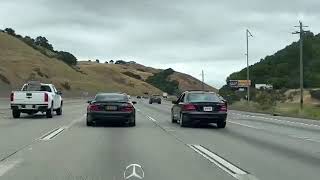 stock C32 AMG vs SL55 with mid length headers race 2 [upl. by Inor867]