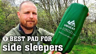 BEST BUDGET Sleeping Pad for side sleepers unigear camfy p3 [upl. by Gale]