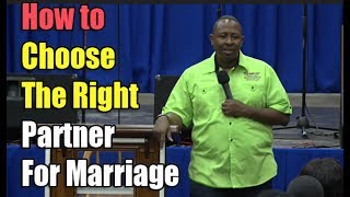 Apostle Andrew Scott  How to choose the right partner for marriage [upl. by Nij]