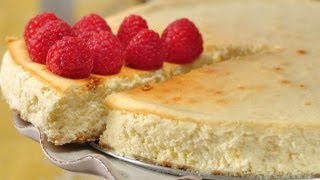 Ricotta Cheesecake Recipe Demonstration  Joyofbakingcom [upl. by Assillim]