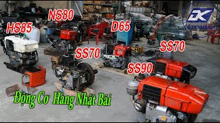 Động Cơ Yanmar SS90 HS85 SS70 NS80 Mitsubishi D65 [upl. by Hilde429]