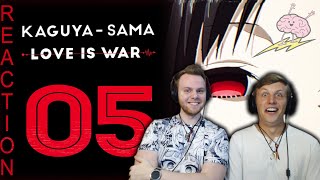 SOS Bros React  Kaguyasama Love is War Episode 5  I Raised That Boy [upl. by Nesto]