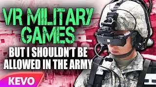 VR Military Games but I shouldnt be allowed in the army [upl. by Collyer]