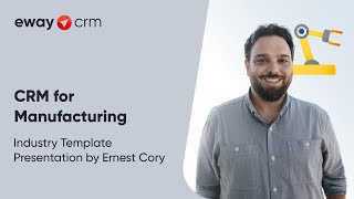 CRM for Manufacturing Industry Template Presentation [upl. by Airuam656]