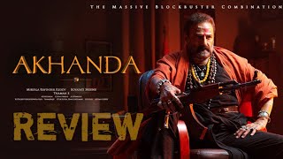 Akhanda Movie Review in Hindi  No Spoiler [upl. by Anelyak]