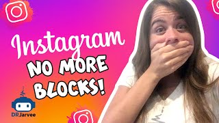 Jarvee Instagram Settings 🤖  How To Fix Instagram Action Blocks March 2020 [upl. by Halian]