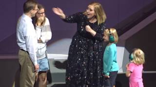 Adele  Family On Stage  Live From Boston 09142016 [upl. by Bud]