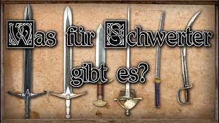 Was für Schwert arten gibt es  MittelalterFantasy [upl. by Murrah802]