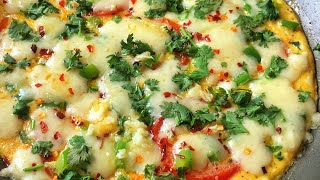 Tomato amp Cheese Omelette  5 Minutes Breakfast Recipe [upl. by Madge]