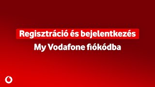 Regisztráció és bejelentkezés My Vodafone fiókodba [upl. by Bosson]