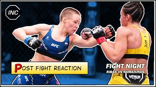 Rose Back in Bloom  Bite of the Night  UFC Fight Night Reaction [upl. by Inajar]