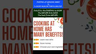 HOME FOOD is PRIMARY OPTION to be HEALTHY [upl. by Elnore]