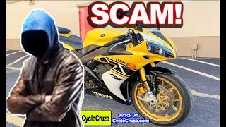 SCAMMERS Selling BOGUS Motorcycles WATCH BEFORE YOU BUY A MOTORCYCLE [upl. by Anaibaf]