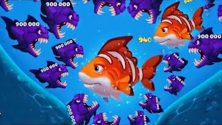 Fishdom 🐟 Ads Mini Game 22 Hungry Fish BIG Update Gameplay Ads [upl. by Kort890]